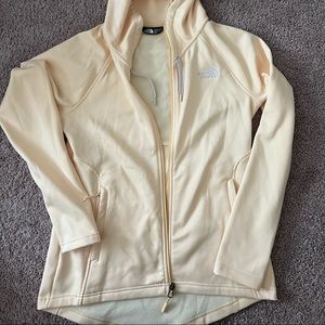 Pale yellow Northface lightweight jacket. Size medium. Worn once.